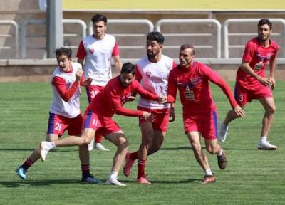 اولین تمرین کامل پرسپولیس بعد از بازی با السد