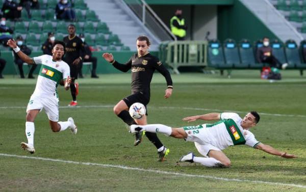 الچه 0- 2 بارسلونا؛ دومین برد پیاپی بدون مسی