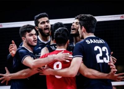 والیبال قهرمانی آسیا؛ ایران گام اول را محکم برداشت